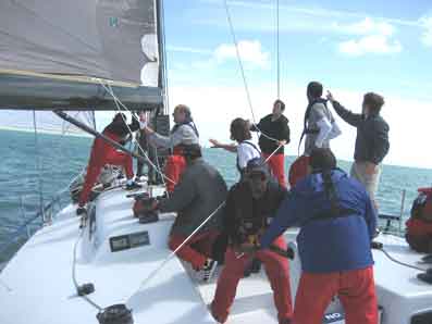 Team building sailing 