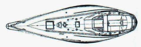 Nautors swan 38 deck layout