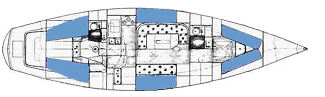 Swan 48 layout