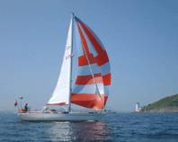 Nautor Swan 38 sailing