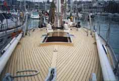 Nautors swan 48 deck